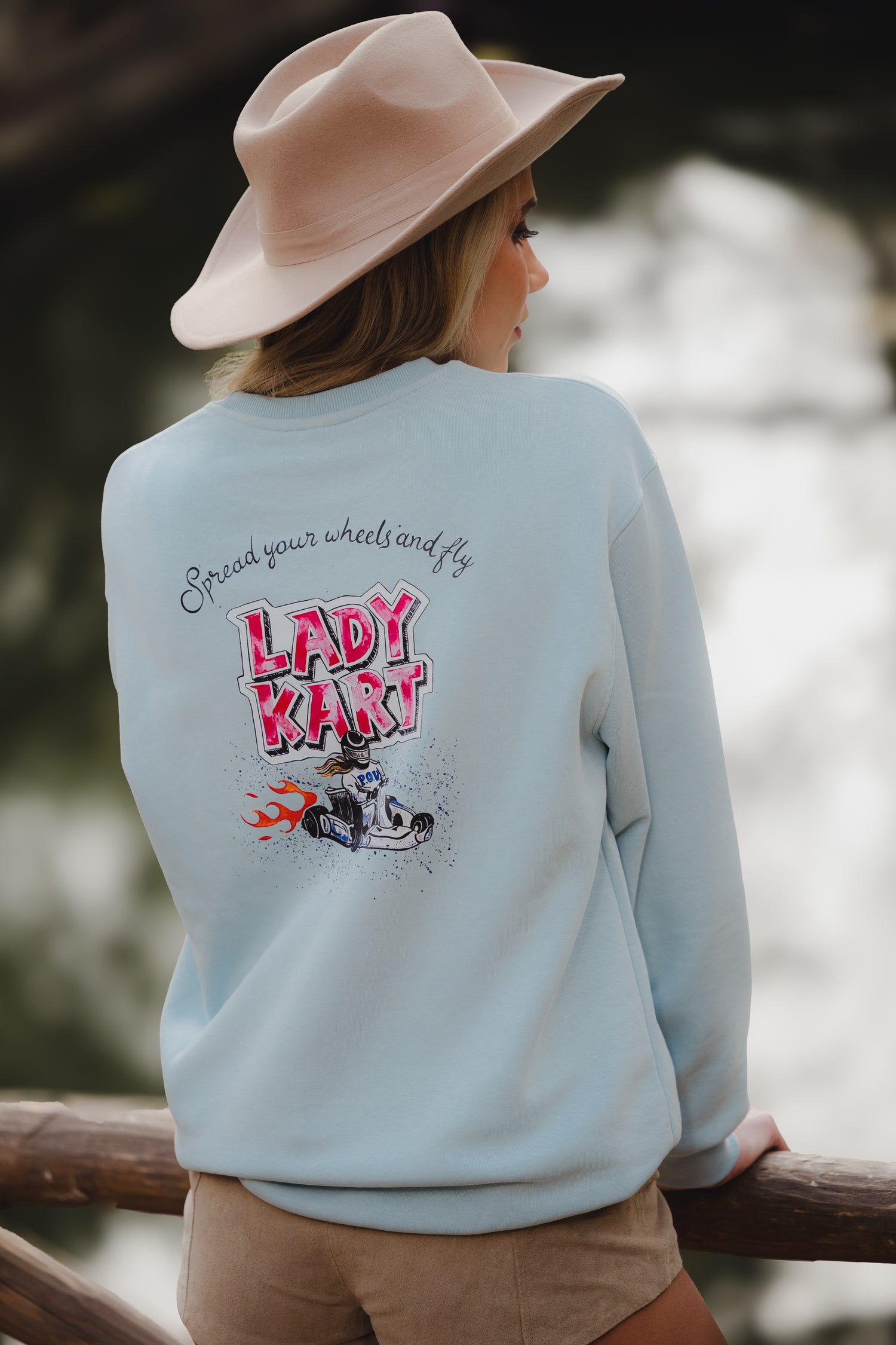 The ‘Lady Kart’ oversized sweatshirt