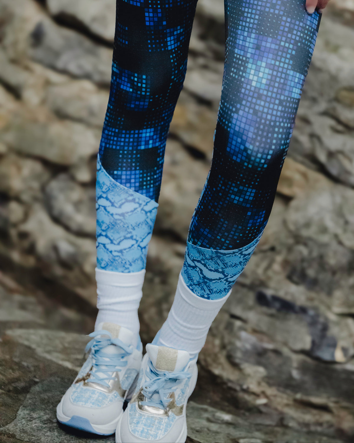 Amelia Leggings Blue Pirates Of Venus