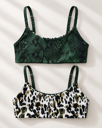 The Freya reversible mix n’match athleisure top