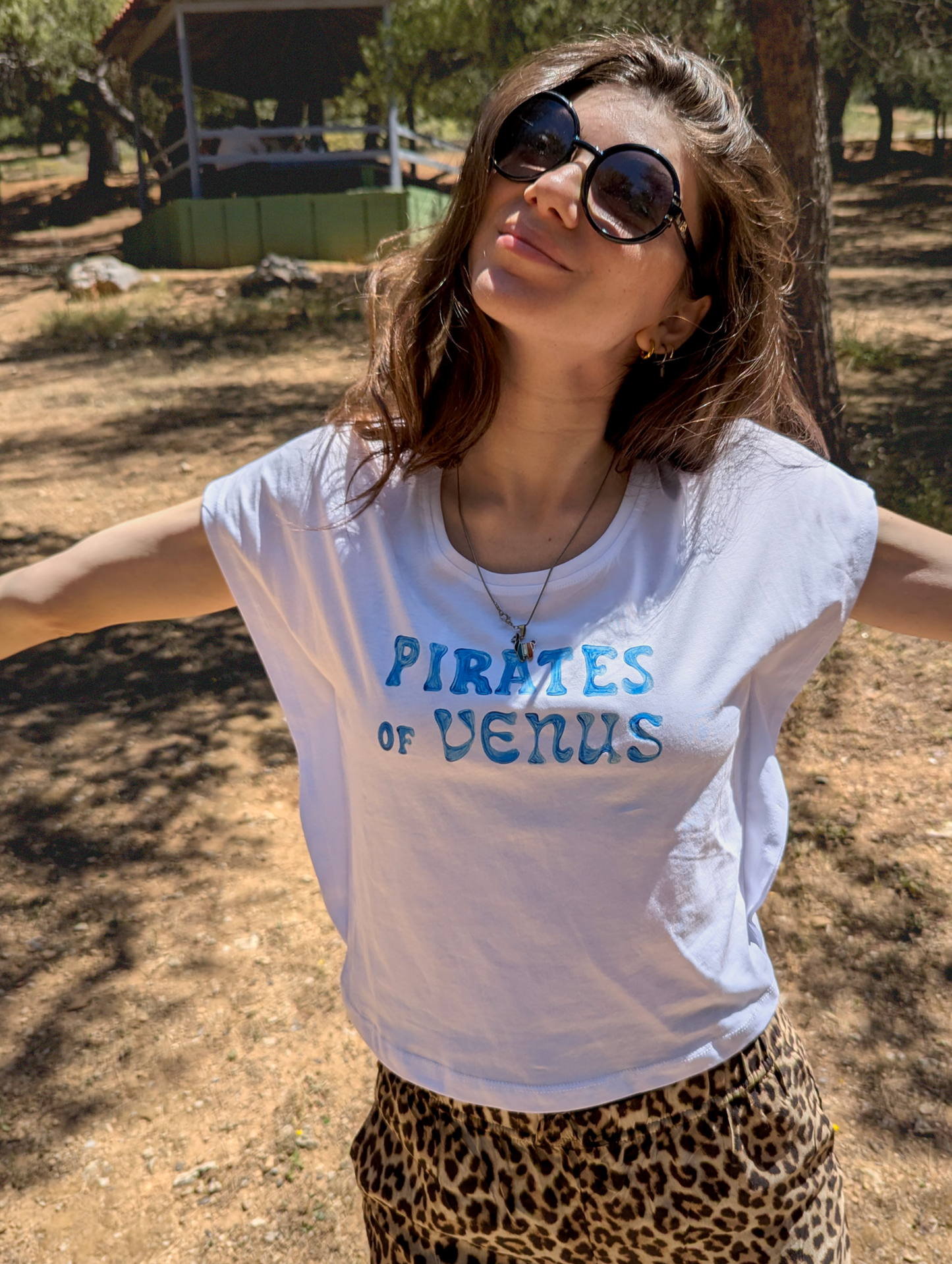Zapone_T-shirt_White_ Pirates_of_Venus_Γυναικεία_Cotton_front