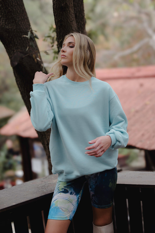 Warm And Cosy Blue Sweater Pirates Of Venus