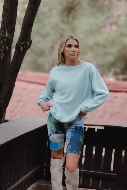 Warm And Cosy Blue Sweater Pirates Of Venus